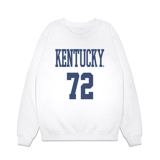 Kentucky - NCAA Football : Coleton Price - Denim Shersey Premium Crewneck Sweatshirt-0