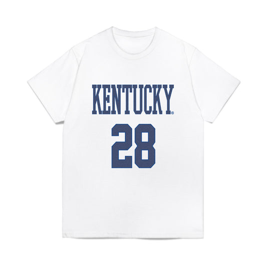 Kentucky - NCAA Football : Demarcus Gardner - Denim Shersey Comfort Colors T-Shirt-0