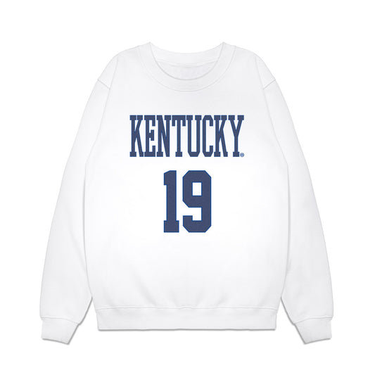 Kentucky - NCAA Softball : Allie Blum - Denim Shersey Premium Crewneck Sweatshirt-0