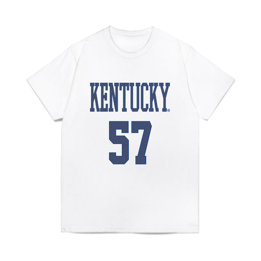 Kentucky - NCAA Football : Jordan Knox - Denim Shersey Comfort Colors T-Shirt-0