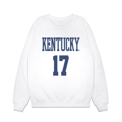 Kentucky - NCAA Women's Volleyball : Brooklyn DeLeye - Denim Shersey Premium Crewneck Sweatshirt-0