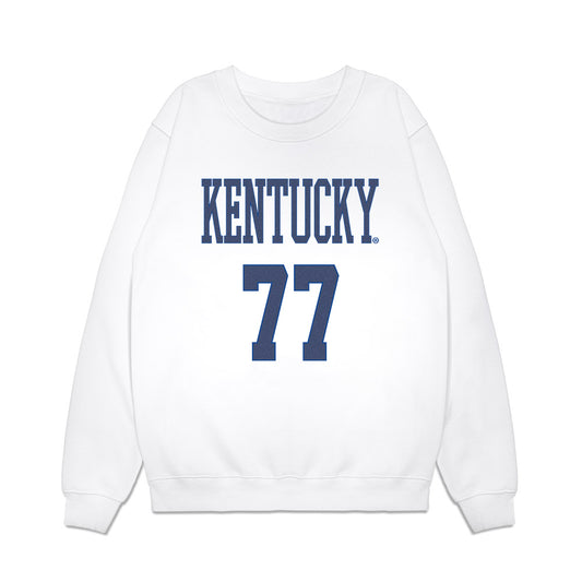 Kentucky - NCAA Football : Henry Timon - Denim Shersey Premium Crewneck Sweatshirt-0