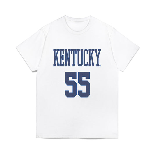 Kentucky - NCAA Football : Mason Howard - Denim Shersey Comfort Colors T-Shirt-0