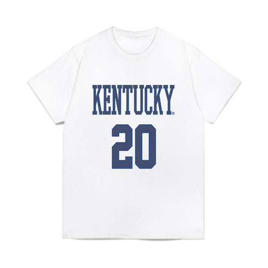 Kentucky - NCAA Women's Basketball : Diana Collins - Denim Shersey Comfort Colors T-Shirt-0