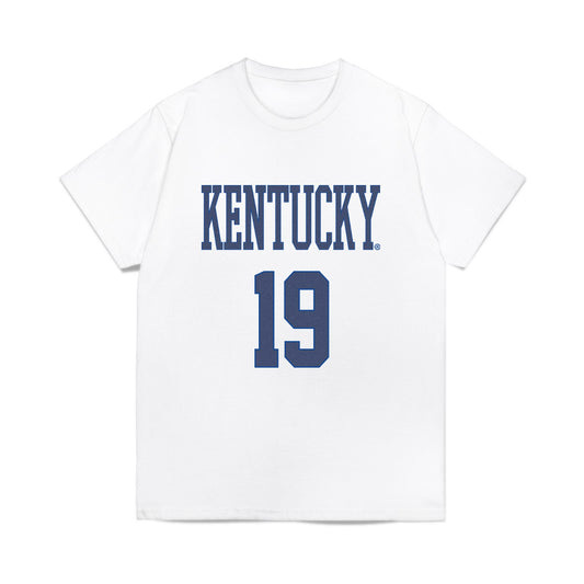 Kentucky - NCAA Softball : Allison Blum - Denim Shersey Comfort Colors T-Shirt-0