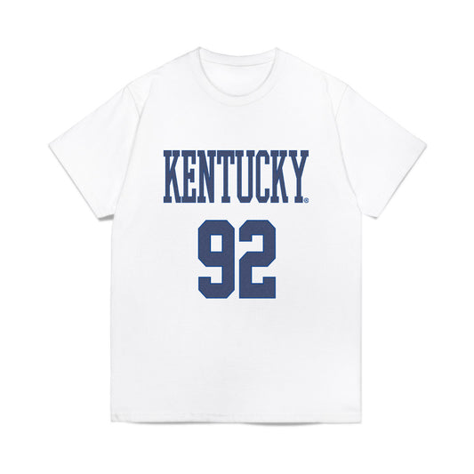 Kentucky - NCAA Football : Ben Duncum - Denim Shersey Comfort Colors T-Shirt-0