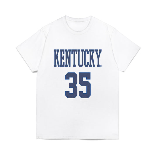 Kentucky - NCAA Football : Steven Soles Jr - Denim Shersey Comfort Colors T-Shirt-0
