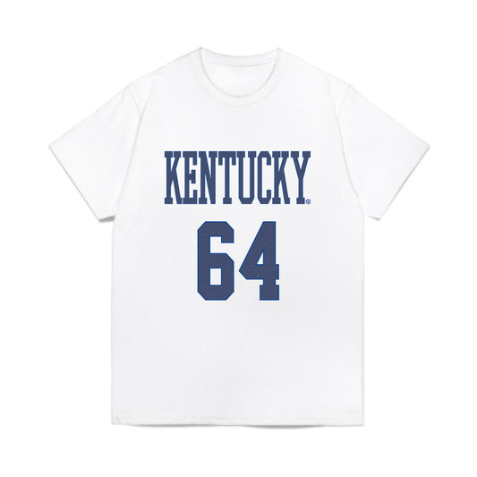 Kentucky - NCAA Football : Ryan Meeker - Denim Shersey Comfort Colors T-Shirt-0