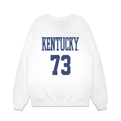 Kentucky - NCAA Football : Olaus Alinen - Denim Shersey Premium Crewneck Sweatshirt-0