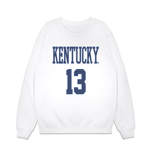Kentucky - NCAA Football : Nelson Tambling - Denim Shersey Premium Crewneck Sweatshirt-0