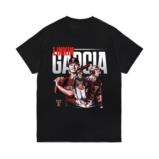 Texas Tech - NCAA Baseball : Linkin Garcia - Comfort Colors T-Shirt-0