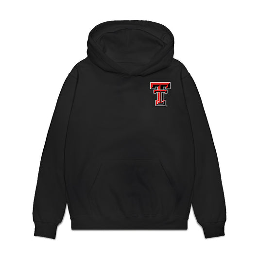 Texas Tech - NCAA Baseball : Linkin Garcia - Premium Hooded Sweatshirt-0