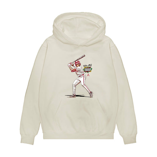 Arkansas - NCAA Baseball : Kuhio Aloy - Premium Hooded Sweatshirt-0