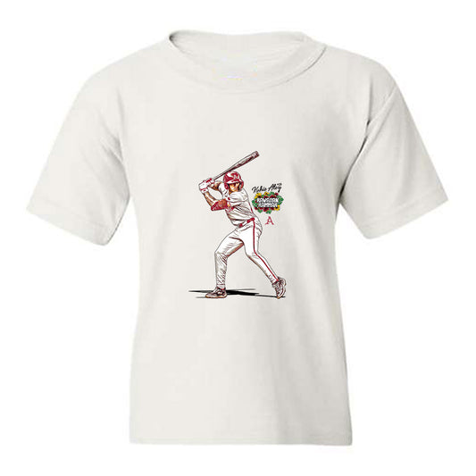 Arkansas - NCAA Baseball : Kuhio Aloy - Youth T-Shirt-0