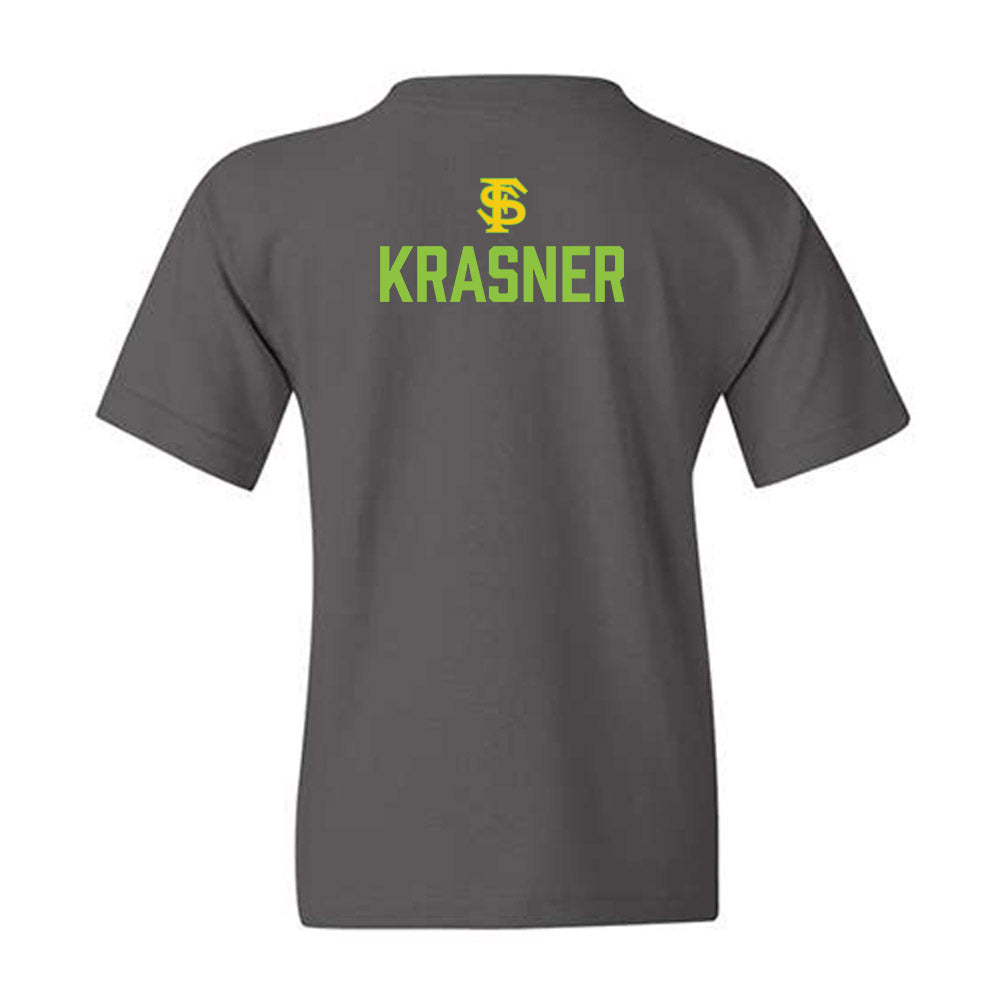 FSU - NCAA Baseball : Spencer Krasner - Savanna Banana Shersey Youth T-Shirt-1