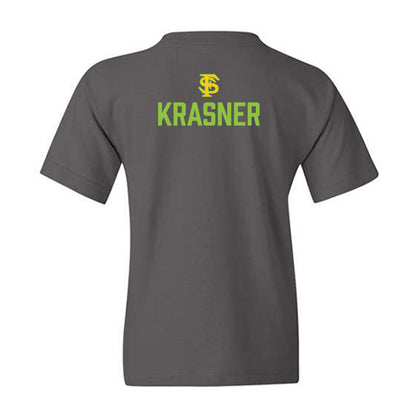 FSU - NCAA Baseball : Spencer Krasner - Savanna Banana Shersey Youth T-Shirt-1
