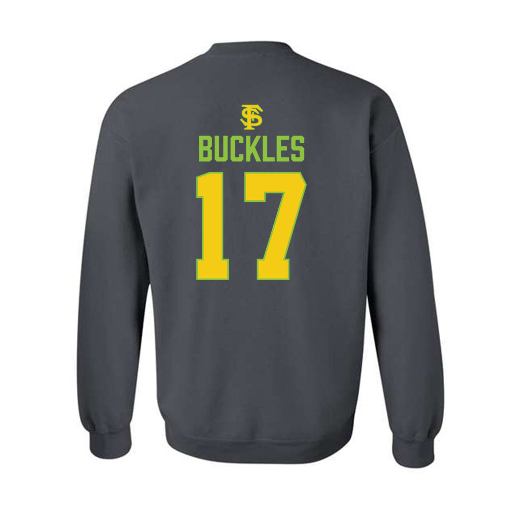 FSU - NCAA Baseball : Charlie Buckles - Savanna Banana Shersey Crewneck Sweatshirt-1