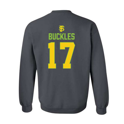 FSU - NCAA Baseball : Charlie Buckles - Savanna Banana Shersey Crewneck Sweatshirt-1