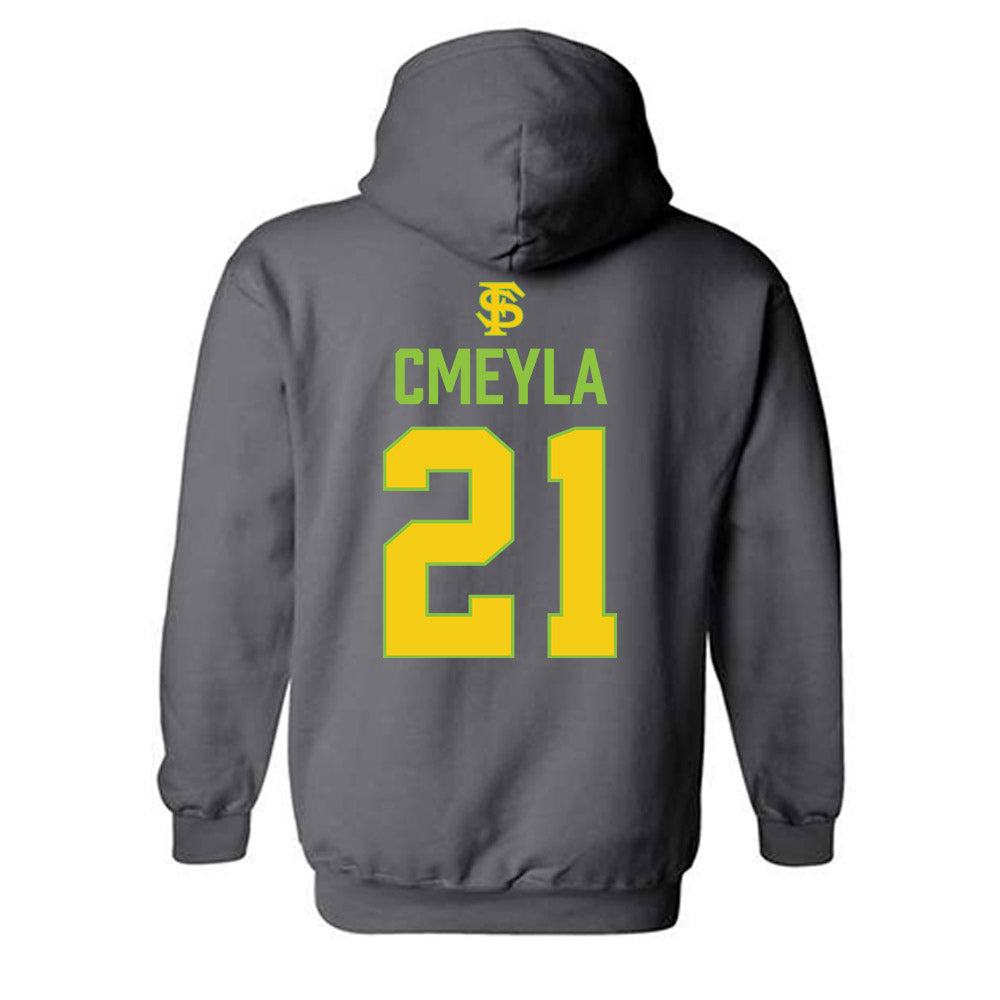 FSU - NCAA Baseball : Nathan Cmeyla - Savanna Banana Shersey Hooded Sweatshirt-1