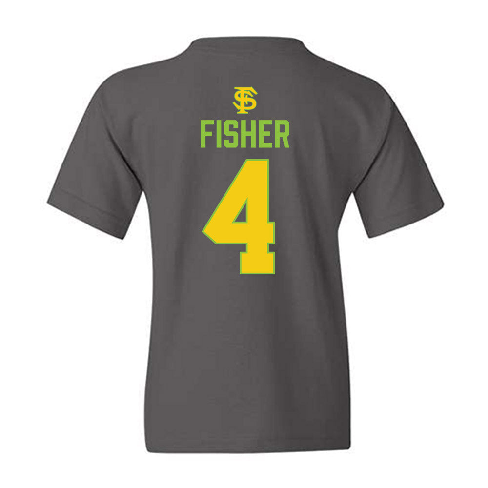 FSU - NCAA Baseball : Cal Fisher - Savanna Banana Shersey Youth T-Shirt-1