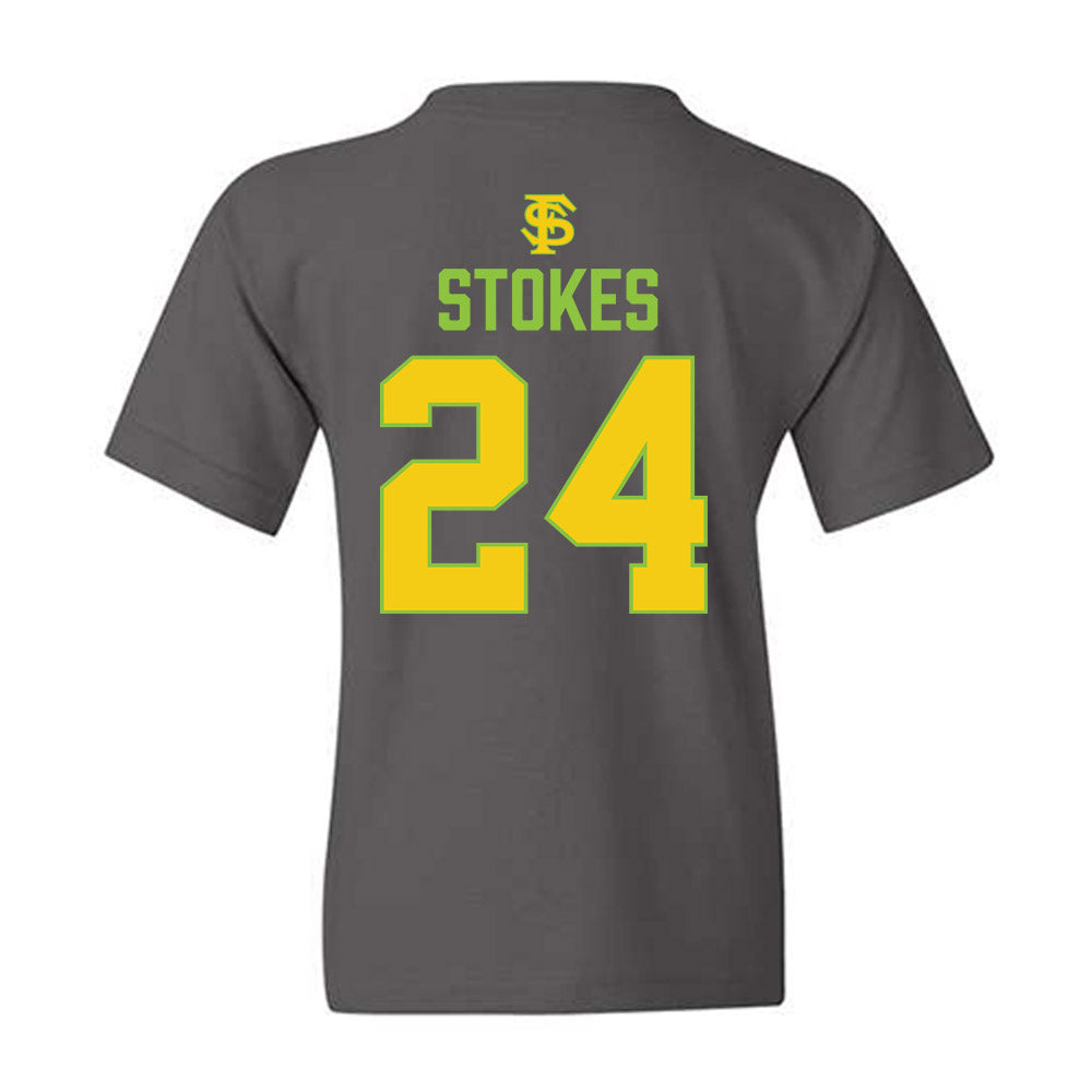 FSU - NCAA Baseball : Cole Stokes - Savanna Banana Shersey Youth T-Shirt-1