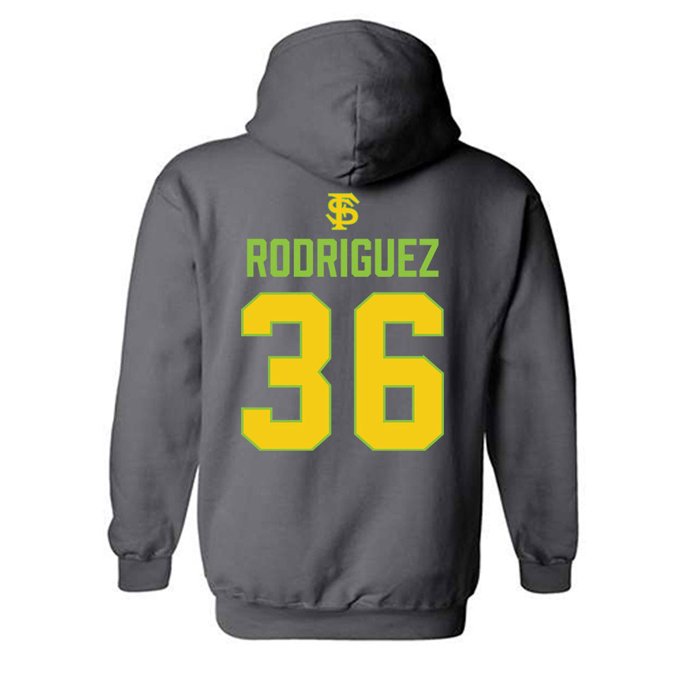 FSU - NCAA Baseball : Mookie Rodriguez - Savanna Banana Shersey Hooded Sweatshirt-1