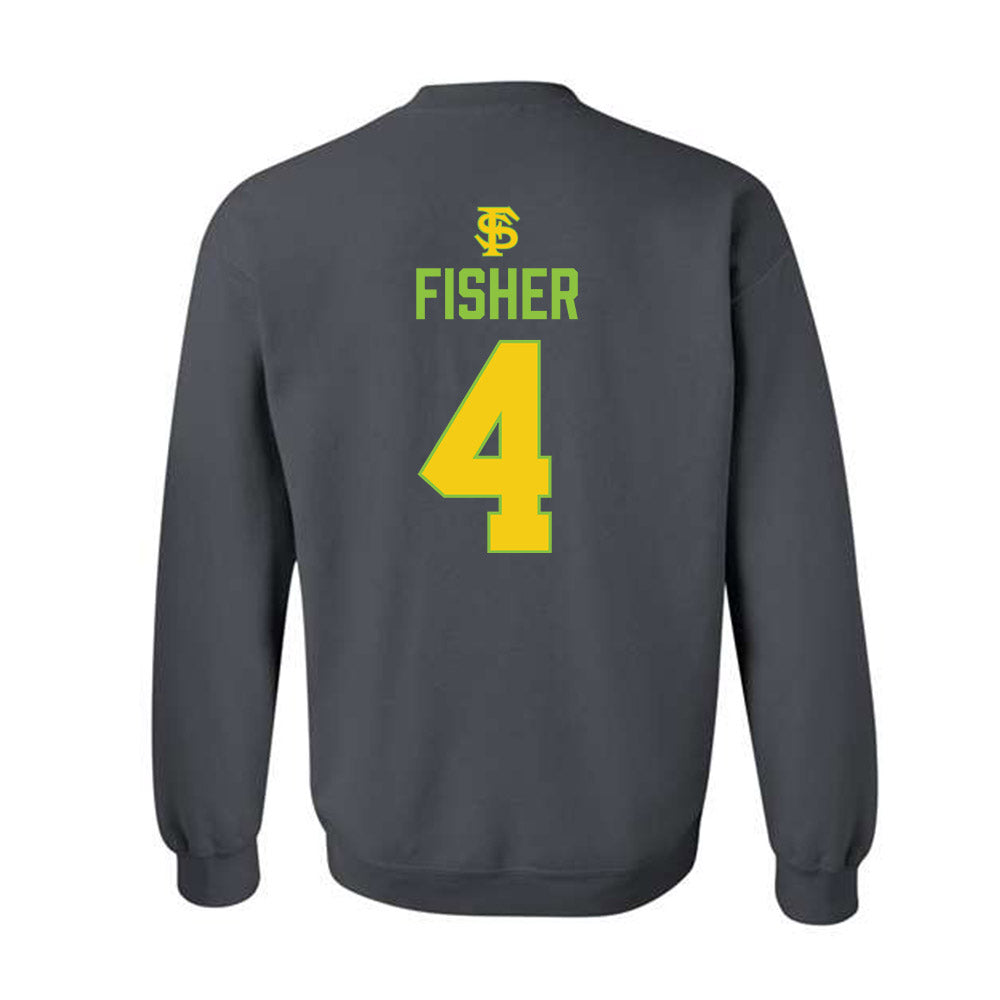 FSU - NCAA Baseball : Cal Fisher - Savanna Banana Shersey Crewneck Sweatshirt-1