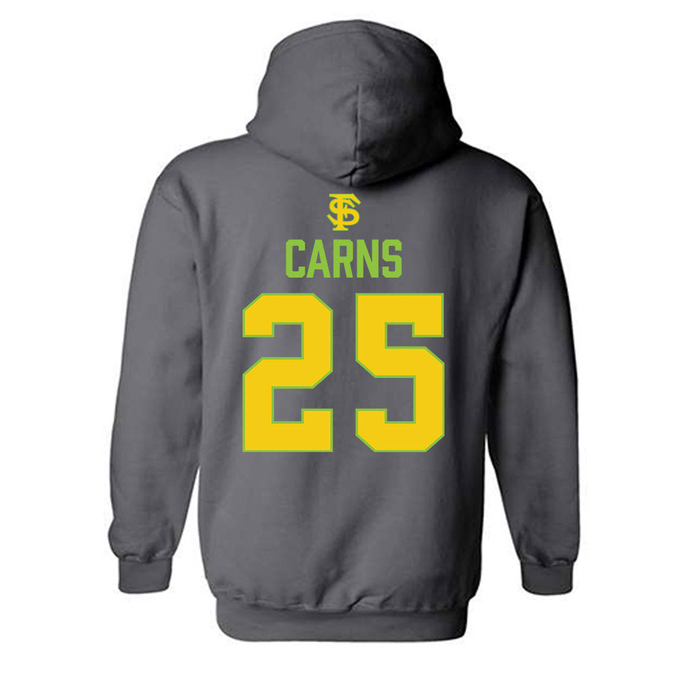 FSU - NCAA Baseball : Hunter Carns - Savanna Banana Shersey Hooded Sweatshirt-1