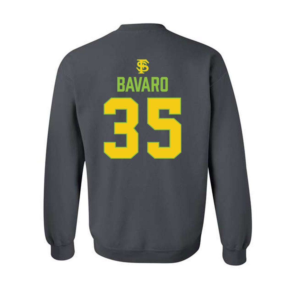 FSU - NCAA Baseball : Will Bavaro - Savanna Banana Shersey Crewneck Sweatshirt-1