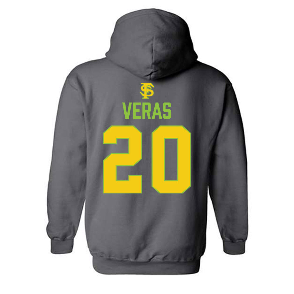 FSU - NCAA Baseball : Genson Veras - Savanna Banana Shersey Hooded Sweatshirt-1