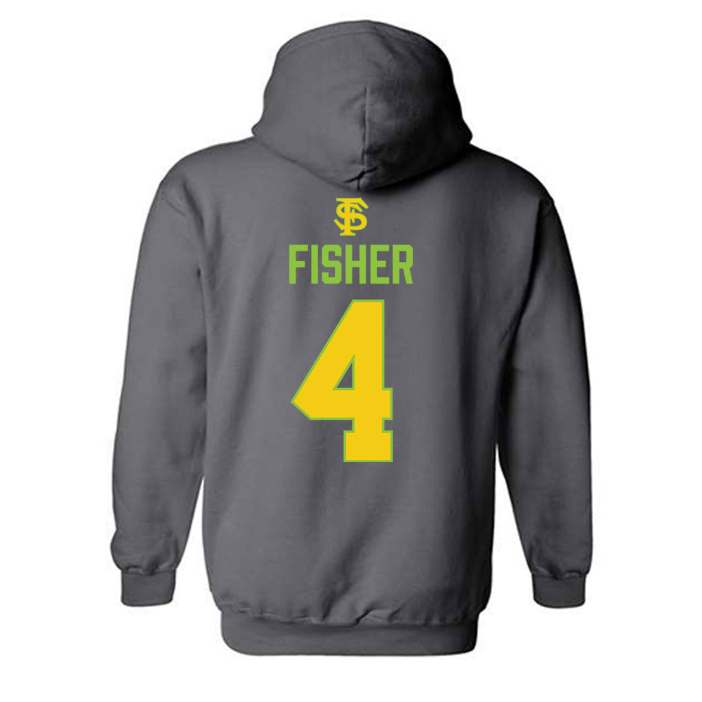 FSU - NCAA Baseball : Cal Fisher - Savanna Banana Shersey Hooded Sweatshirt-1