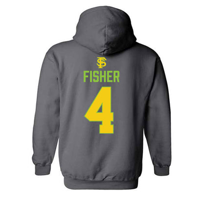FSU - NCAA Baseball : Cal Fisher - Savanna Banana Shersey Hooded Sweatshirt-1