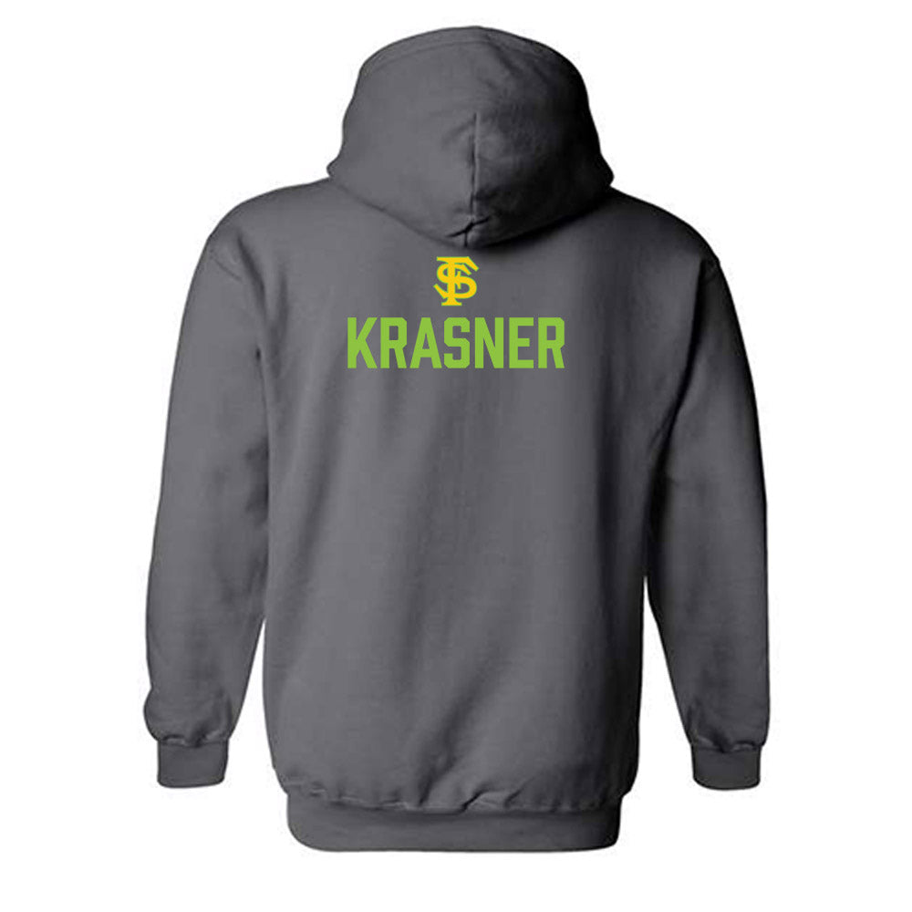 FSU - NCAA Baseball : Spencer Krasner - Savanna Banana Shersey Hooded Sweatshirt-1
