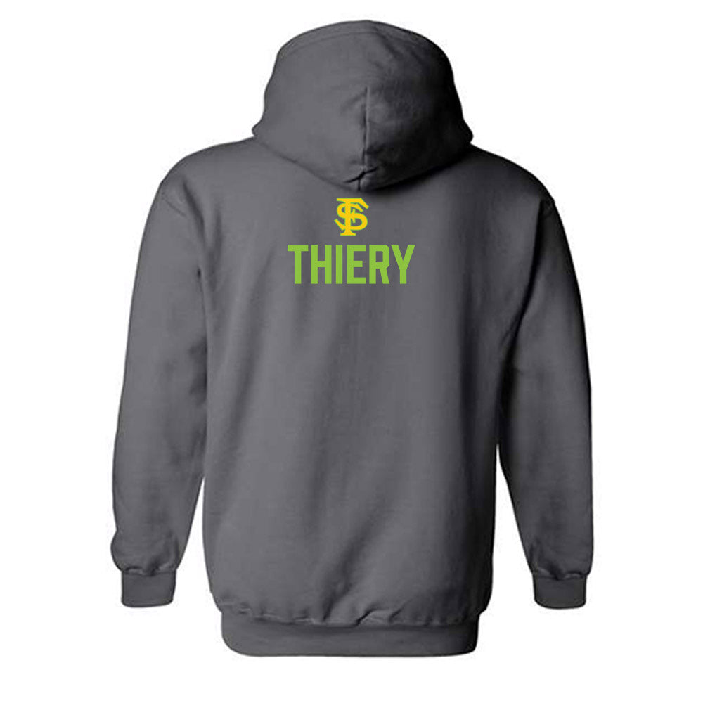 FSU - NCAA Baseball : Donovan Thiery - Savanna Banana Shersey Hooded Sweatshirt-1