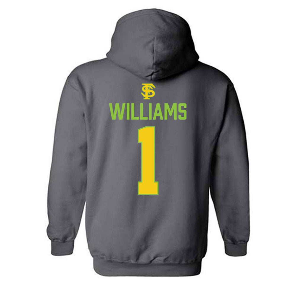 FSU - NCAA Baseball : Chase Williams - Savanna Banana Shersey Hooded Sweatshirt-1
