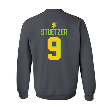 FSU - NCAA Baseball : John Stuetzer - Savanna Banana Shersey Crewneck Sweatshirt-1