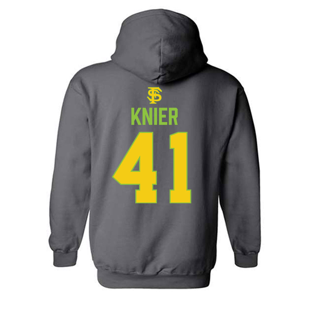 FSU - NCAA Baseball : Chris Knier - Savanna Banana Shersey Hooded Sweatshirt-1