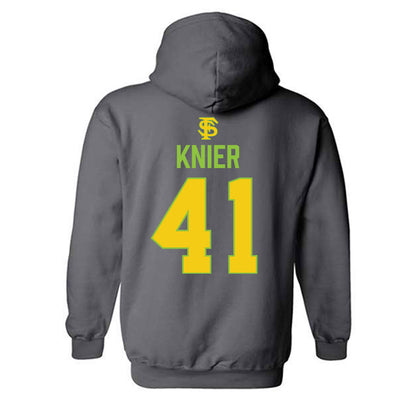 FSU - NCAA Baseball : Chris Knier - Savanna Banana Shersey Hooded Sweatshirt-1