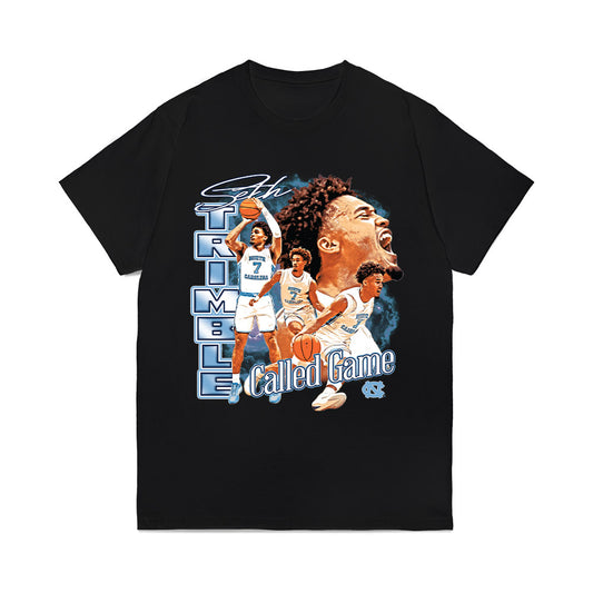 UNC - NCAA Men's Basketball : Seth Trimble - Collage Comfort Colors T-Shirt-0