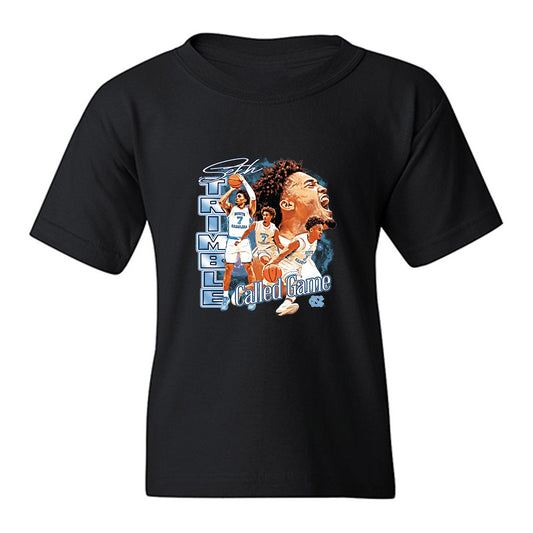 UNC - NCAA Men's Basketball : Seth Trimble - Collage Youth T-Shirt-0