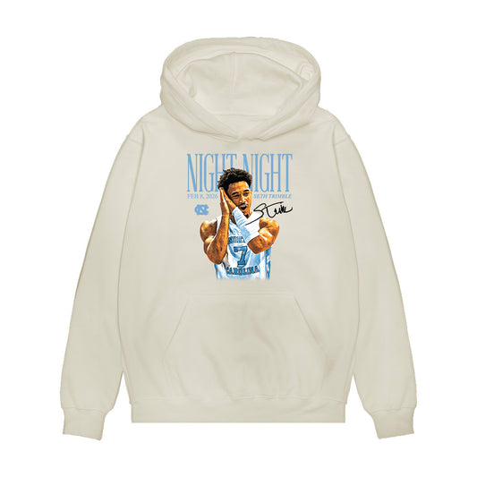 UNC - NCAA Men's Basketball : Seth Trimble - Night Night Premium Hooded Sweatshirt-0