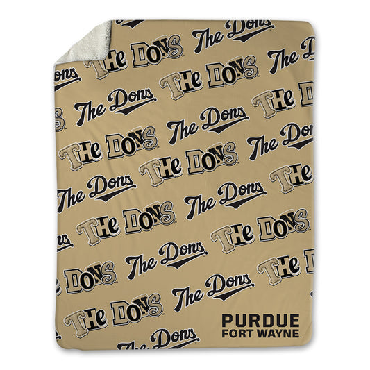 PFW - NCAA Women's Basketball : The Dons Blanket-0