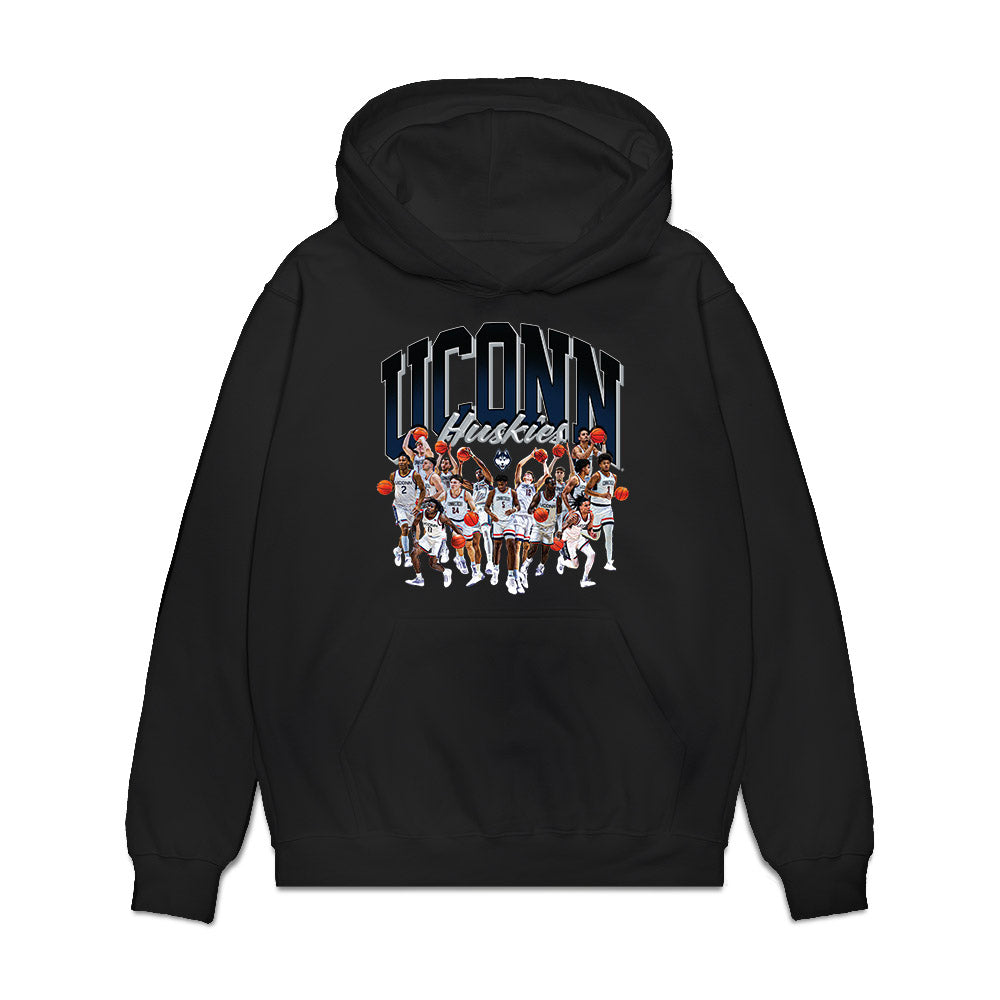 UConn - NCAA Women's Basketball : - Premium Hooded Sweatshirt-0