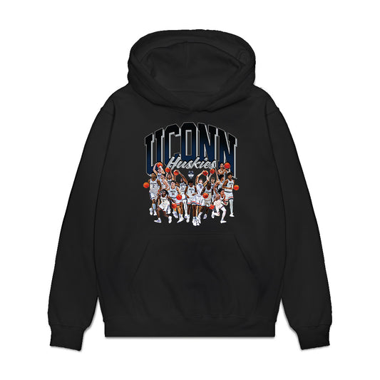 UConn - NCAA Women's Basketball : - Premium Hooded Sweatshirt-0