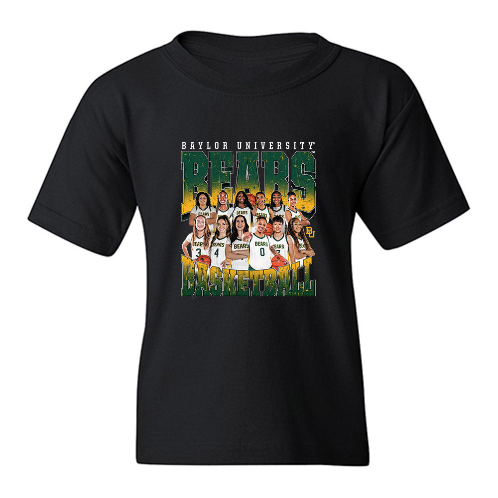 Baylor - NCAA Women's Basketball : Team Collage Youth T-Shirt-0