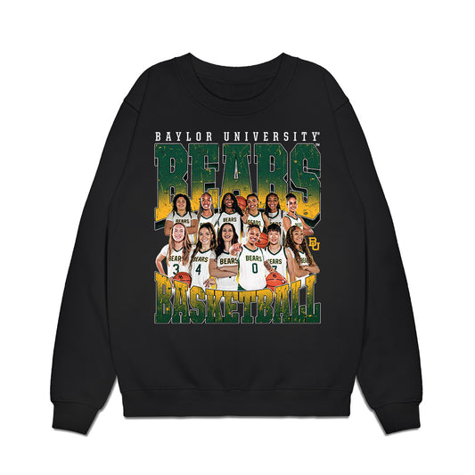 Baylor - NCAA Women's Basketball : Team Collage Premium Crewneck Sweatshirt-0