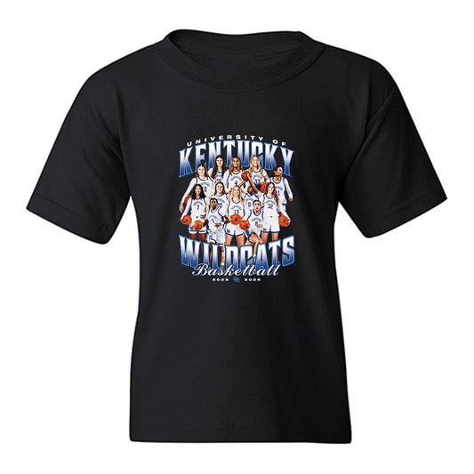 Kentucky - NCAA Women's Basketball : - 25-26 Team Collage Youth T-Shirt-0