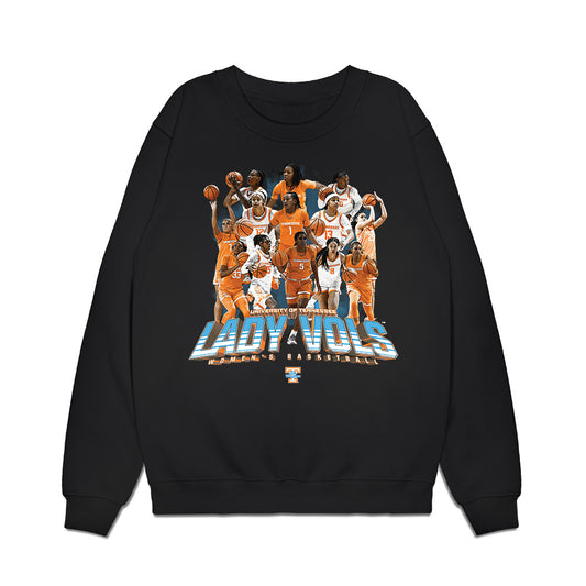 Tennessee - NCAA Women's Basketball : - 25-26 Team Collage Premium Crewneck Sweatshirt-0