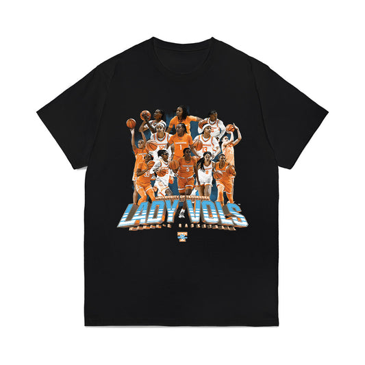 Tennessee - NCAA Women's Basketball : - 25-26 Team Collage Comfort Colors T-Shirt-0