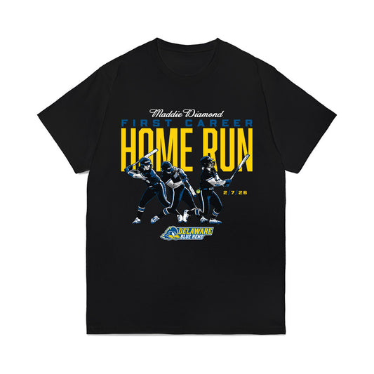 Delaware - NCAA Softball : Madeline Diamond - Individual Caricature Comfort Colors T-Shirt-0
